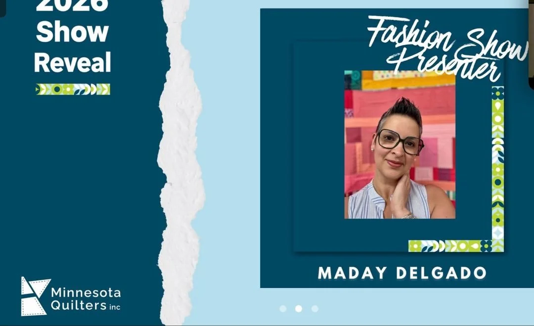 I&rsquo;m so happy to share that I will be returning to the @mnquilters show in St Cloud, MN in June 2026!

I will have a special exhibit, will be the speaker at the fashion show and teach 4 different workshops! Hope you can join us there.