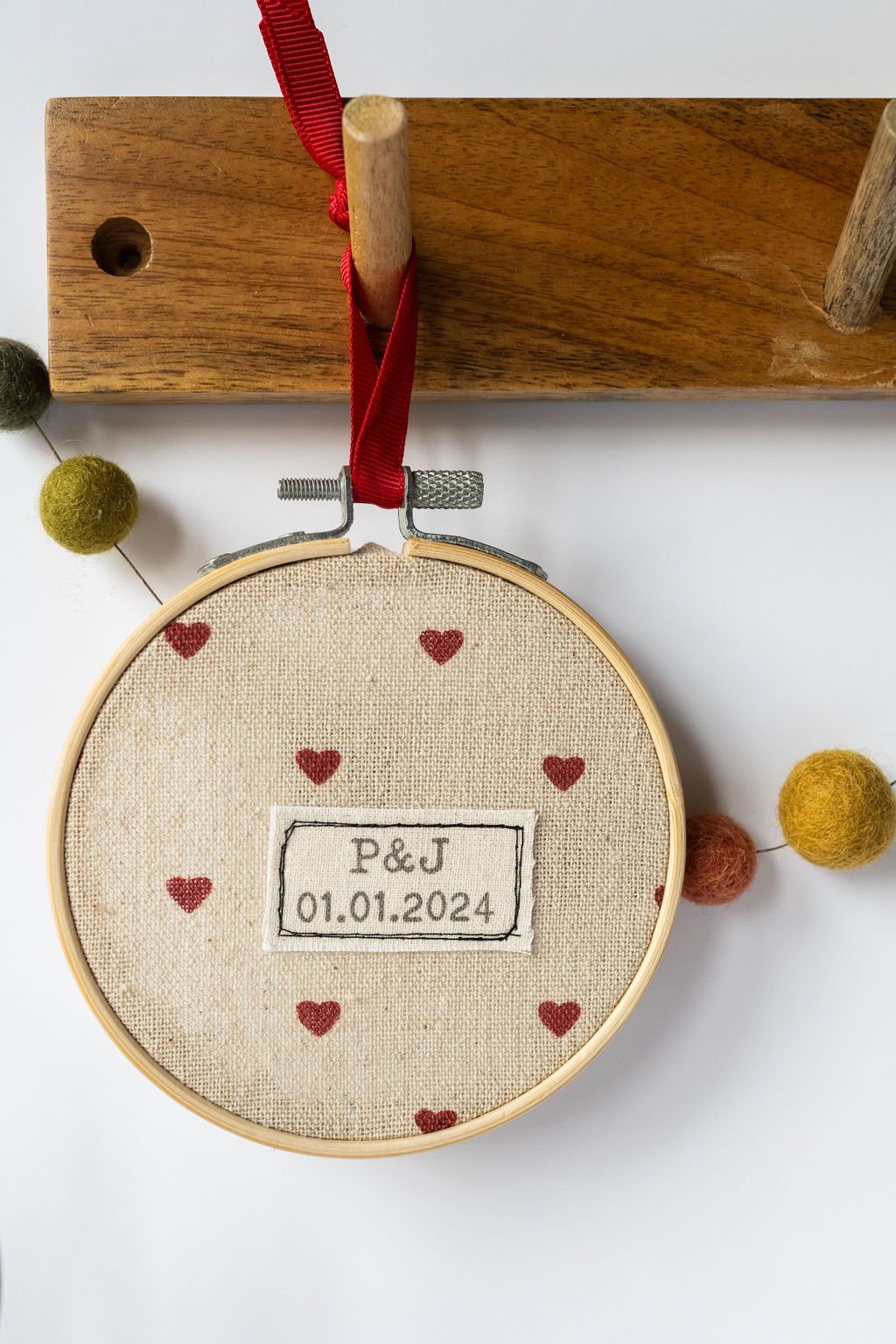 Lovehearts 4" Hoop