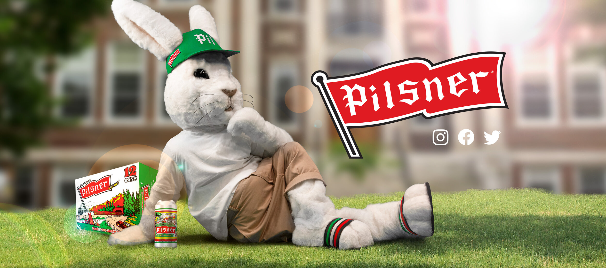 How do you get college students to remember your brand on social, when your competitors are outspending you 3 - 1? You get weird. Which is why we brought the Pil bunny (all 7 feet of him) to life, and sent him back to school.