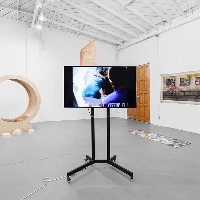 This weekend is your final chance to see Demolition Derby at PSLA! We will have open hours with guest curator @lucasmatheson this Sunday, September 15th from 12&ndash;6 PM. @lucasmatheson @_alfonsogonzalezjr @winter_shorts @hellonova @harrisonglazier