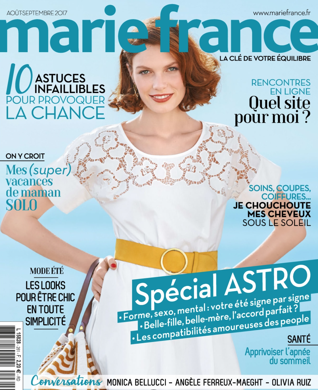 Marie France - Aout,Septembre 2017 - Couv .jpg