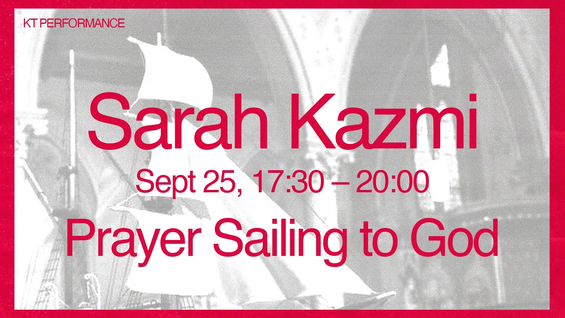 Sarah Kazmi - Prayer Sailing to God 