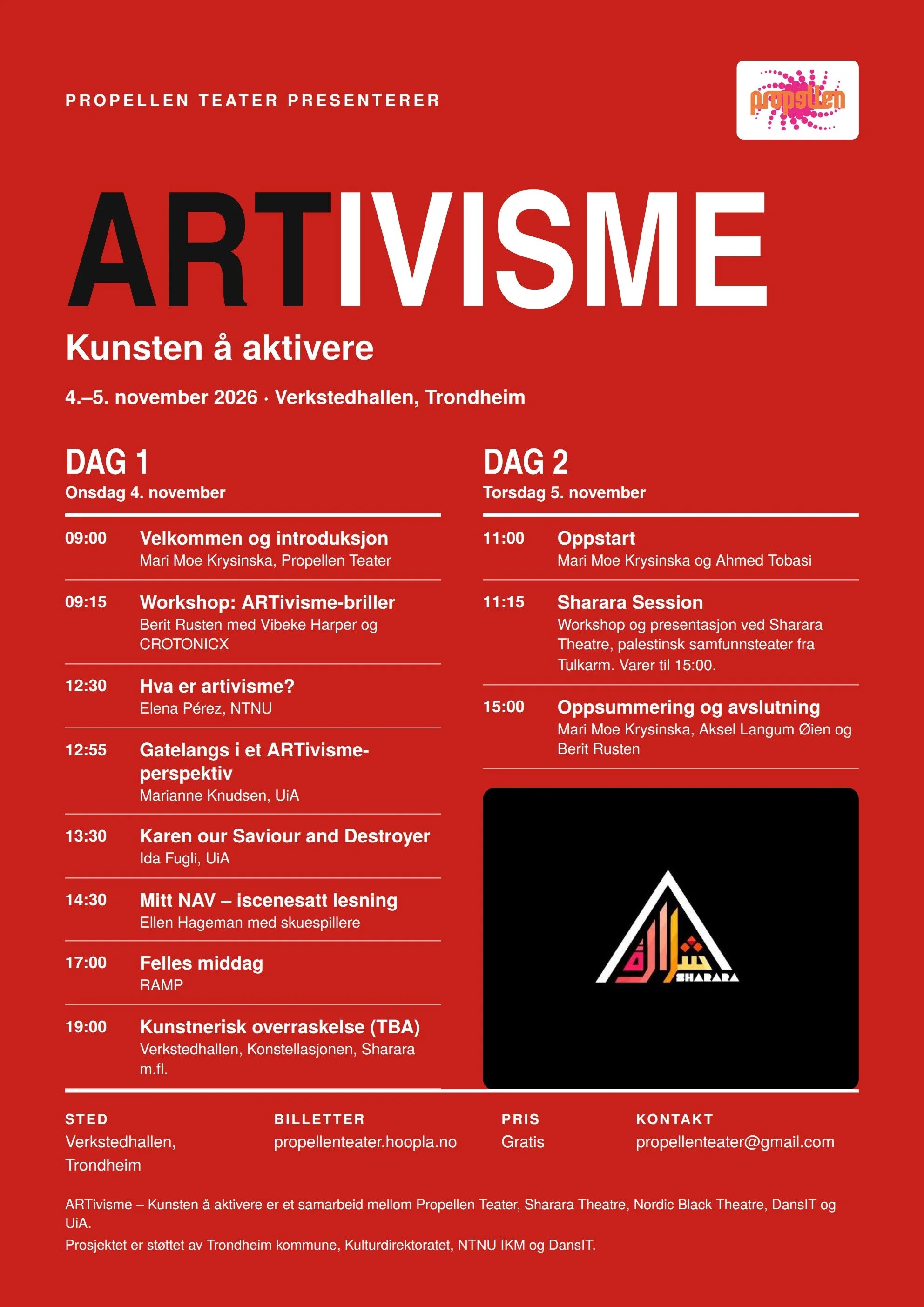 ARTivisme år 2:  Kunsten å aktivere
