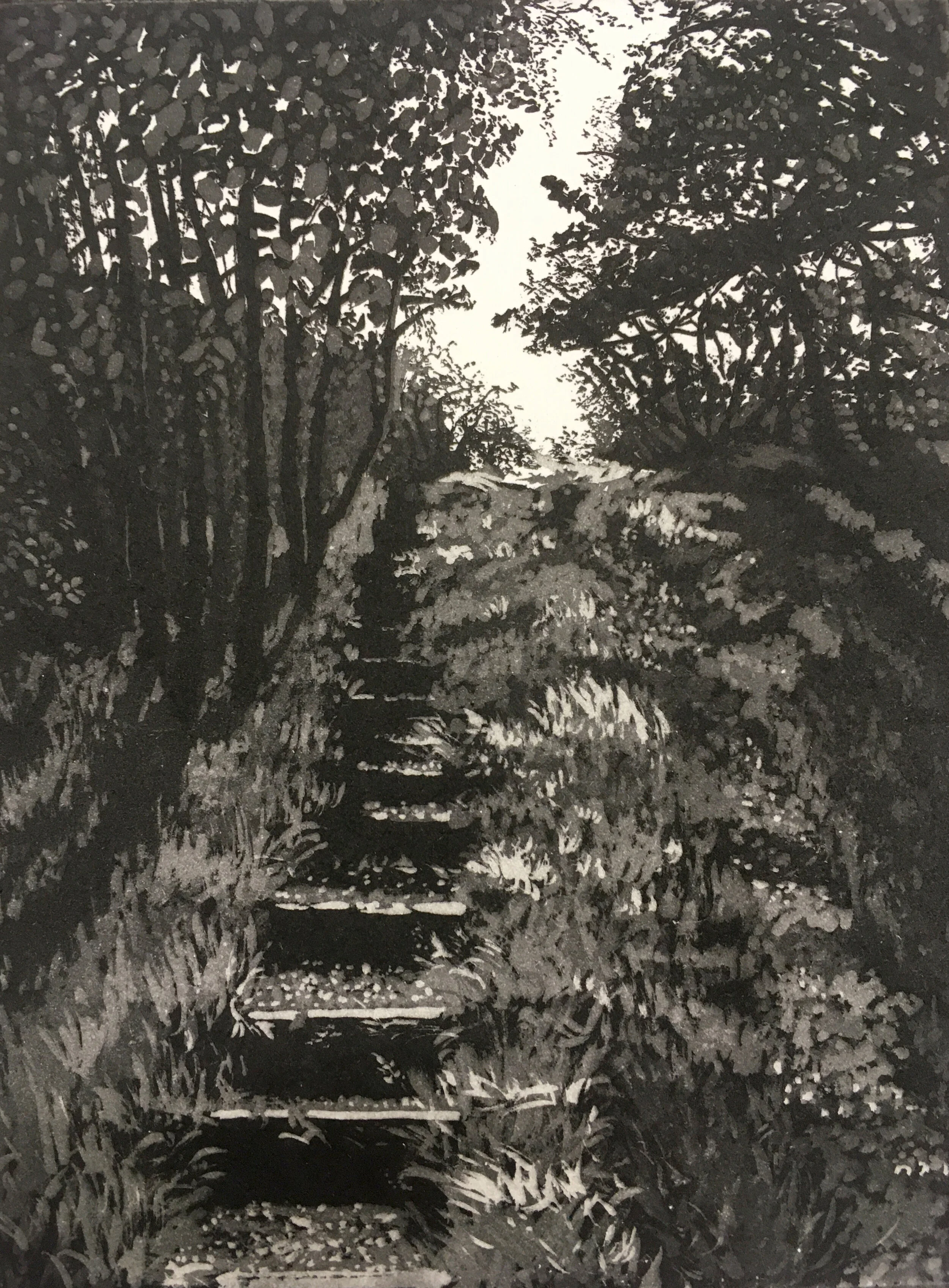 Aquatint Print size 16.2cm x 12.3cm © Lucy Ward Edition of 30