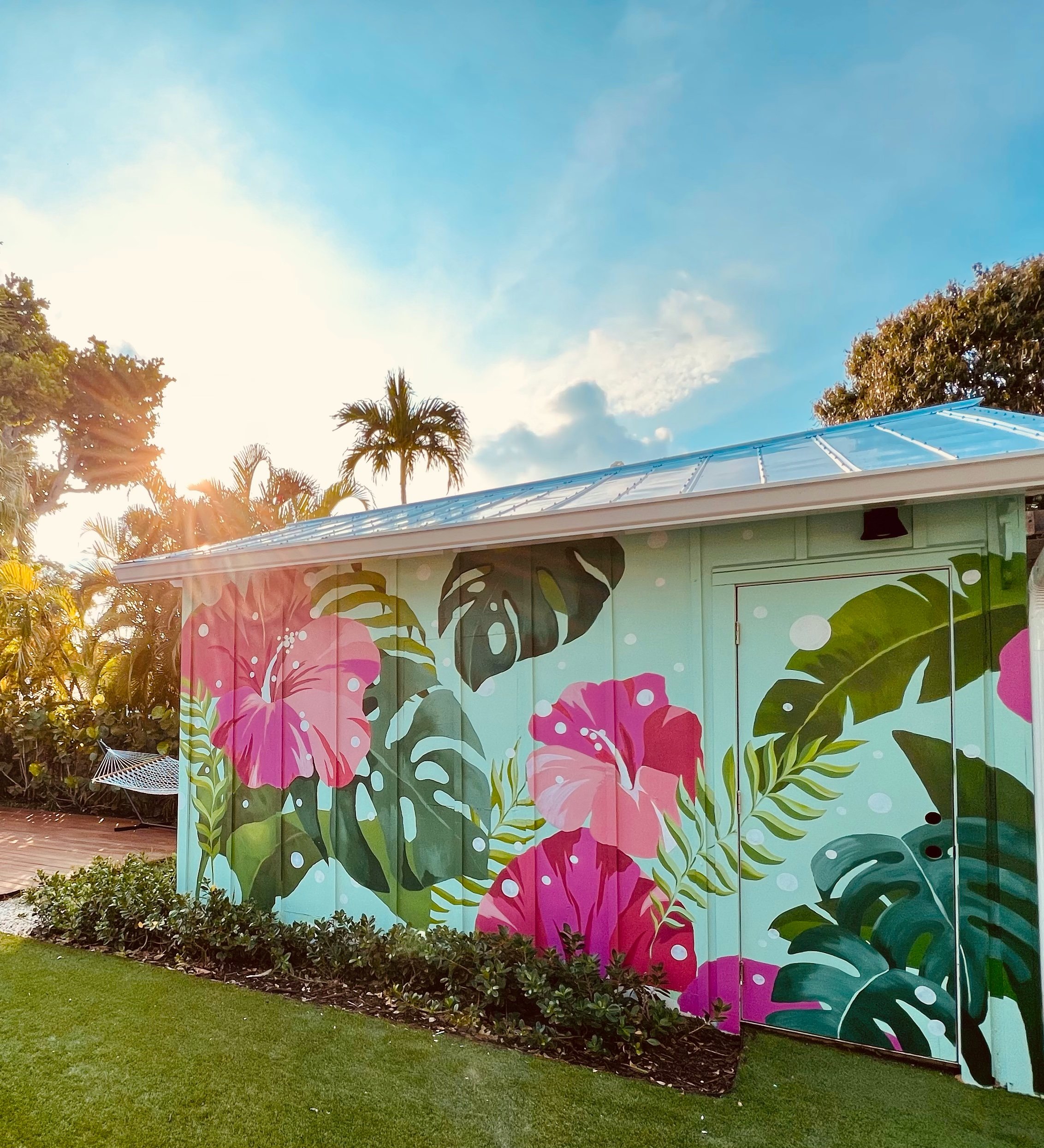 POOL HOUSE MURAL 