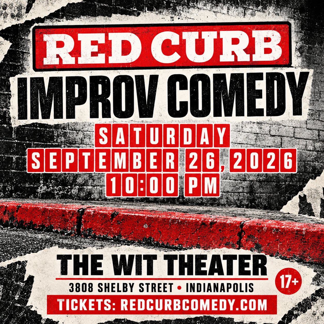 Red Curb at The Wit — September 26, 2026, 10 PM