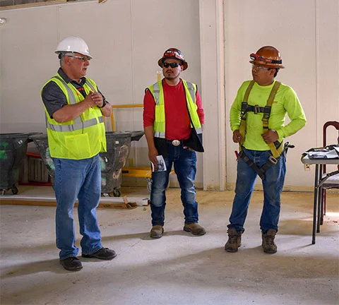 Pre-construction meeting.image