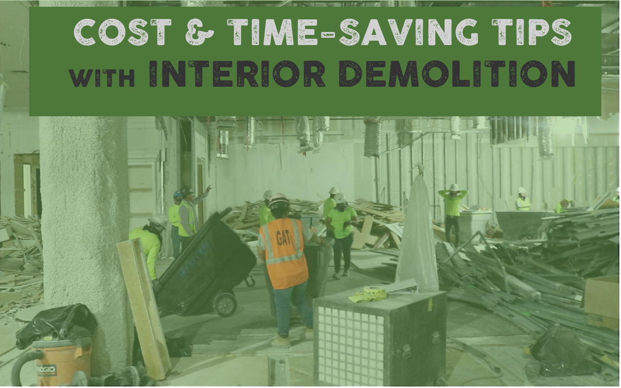 Demolition Quickie: Cost &amp; Time-Saving Tips with Interior Demolition