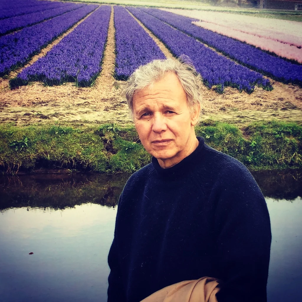 Tony Russo visiting the flower farm of one of our growers in Holland.