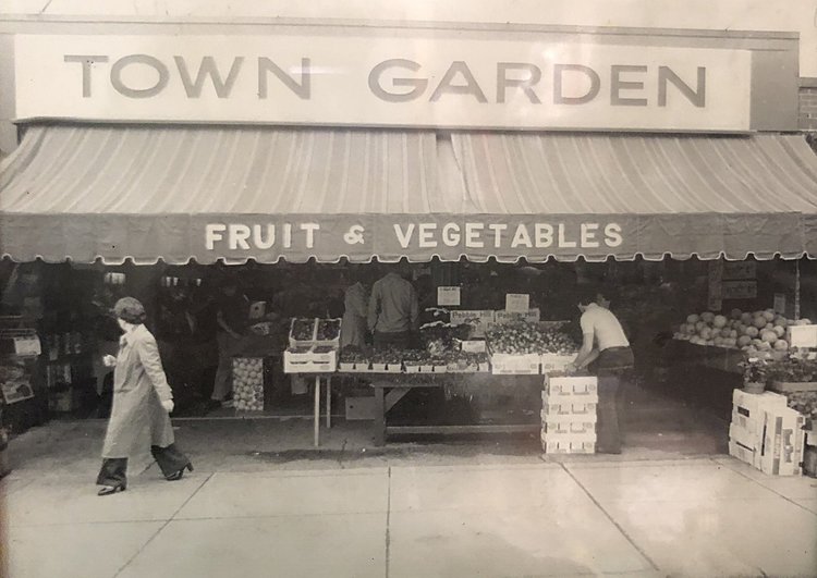Our first retail store "Town Garden" was located on Main Street in Watertown, Massachusetts.