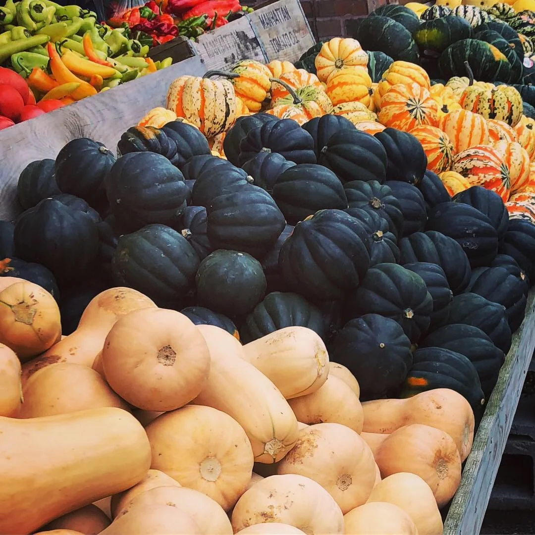 Fall squash and peppers at Russo’s