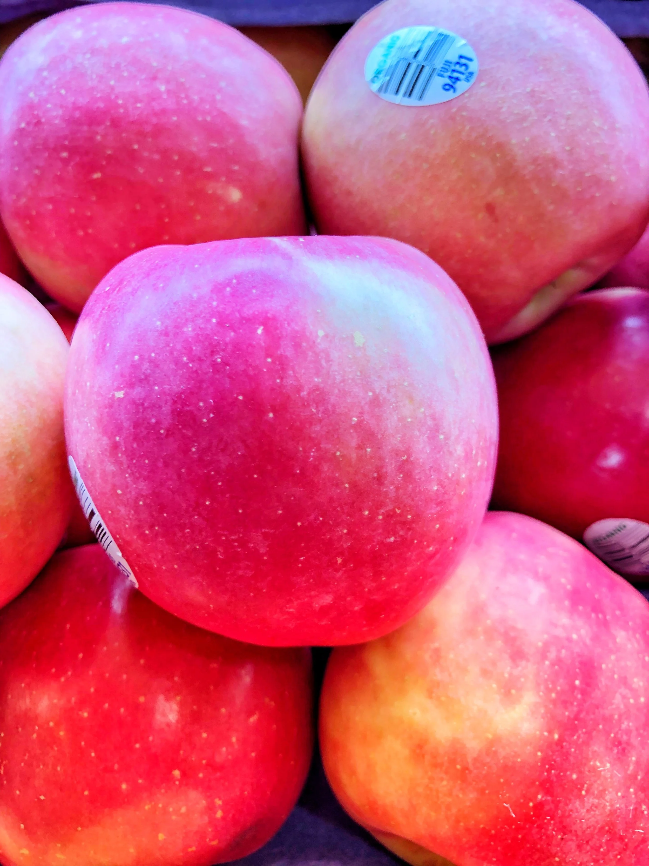 Organic apples on special this week at Russo’s.