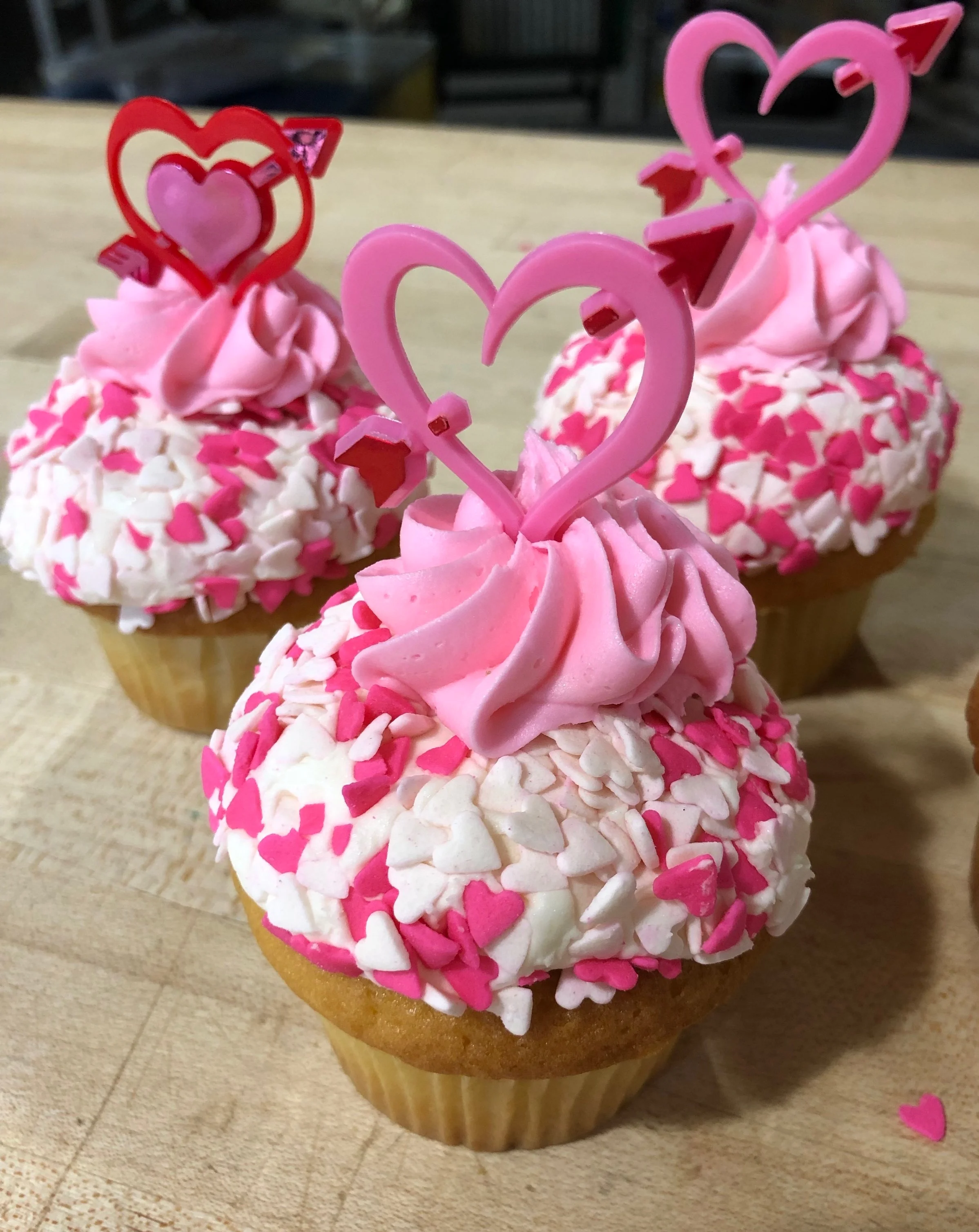 Valentine’s Day cupcakes are delicious and a sweet way to say “I love you” (or at least “I like you”)