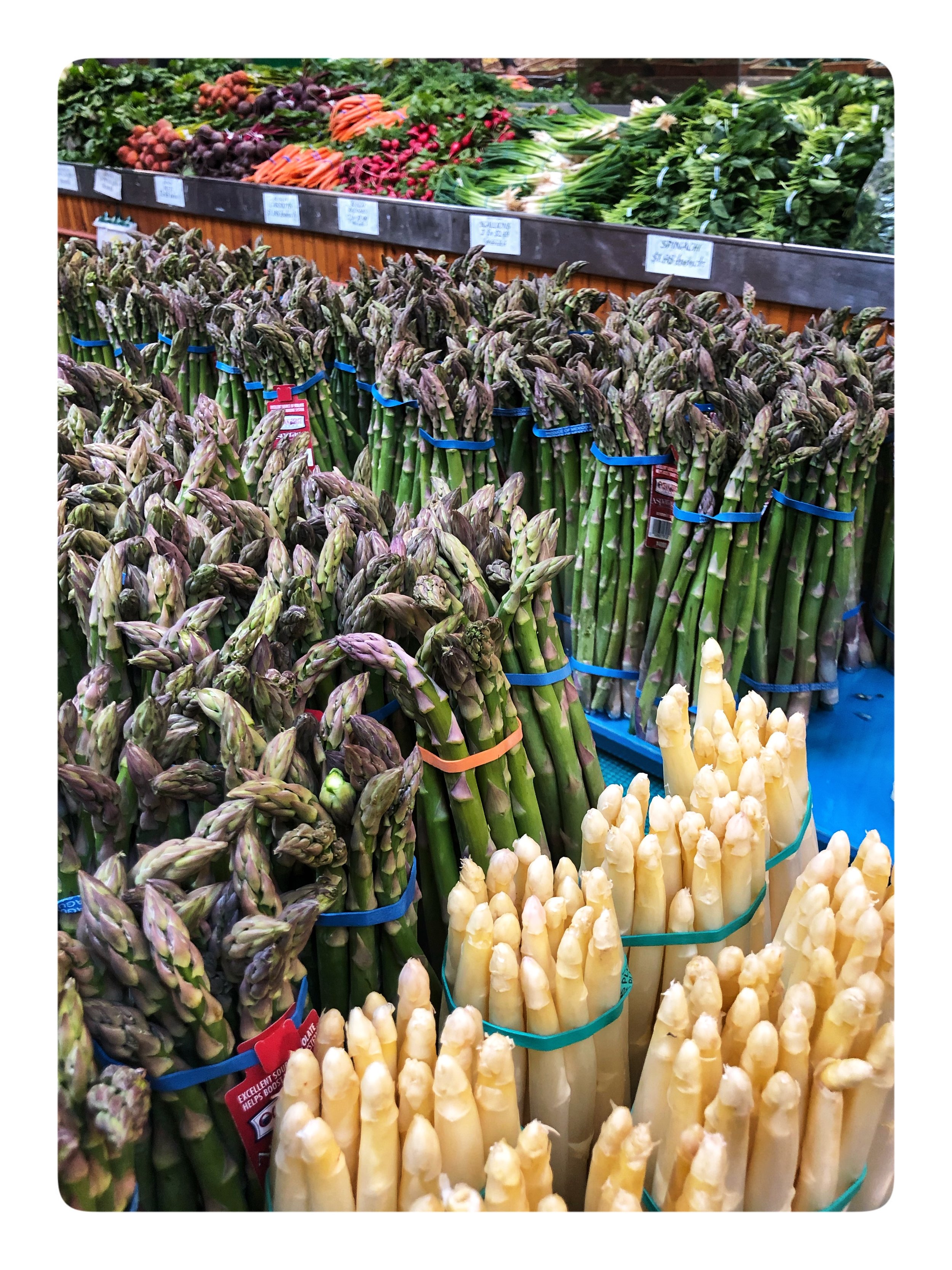 Asparagus is here! The first signs of spring at Russo’s!