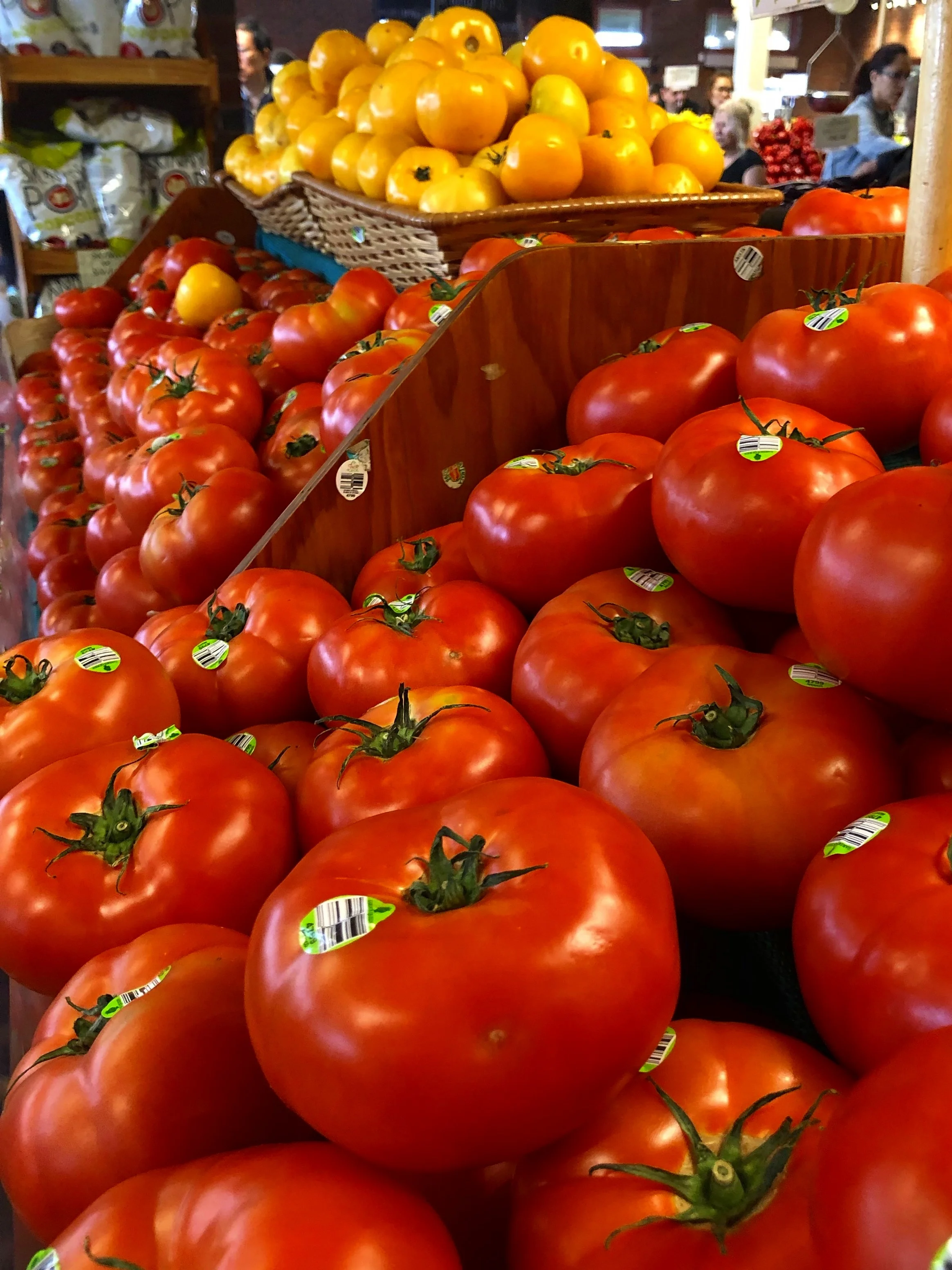 Tomatoes are on special this week at Russo’s.