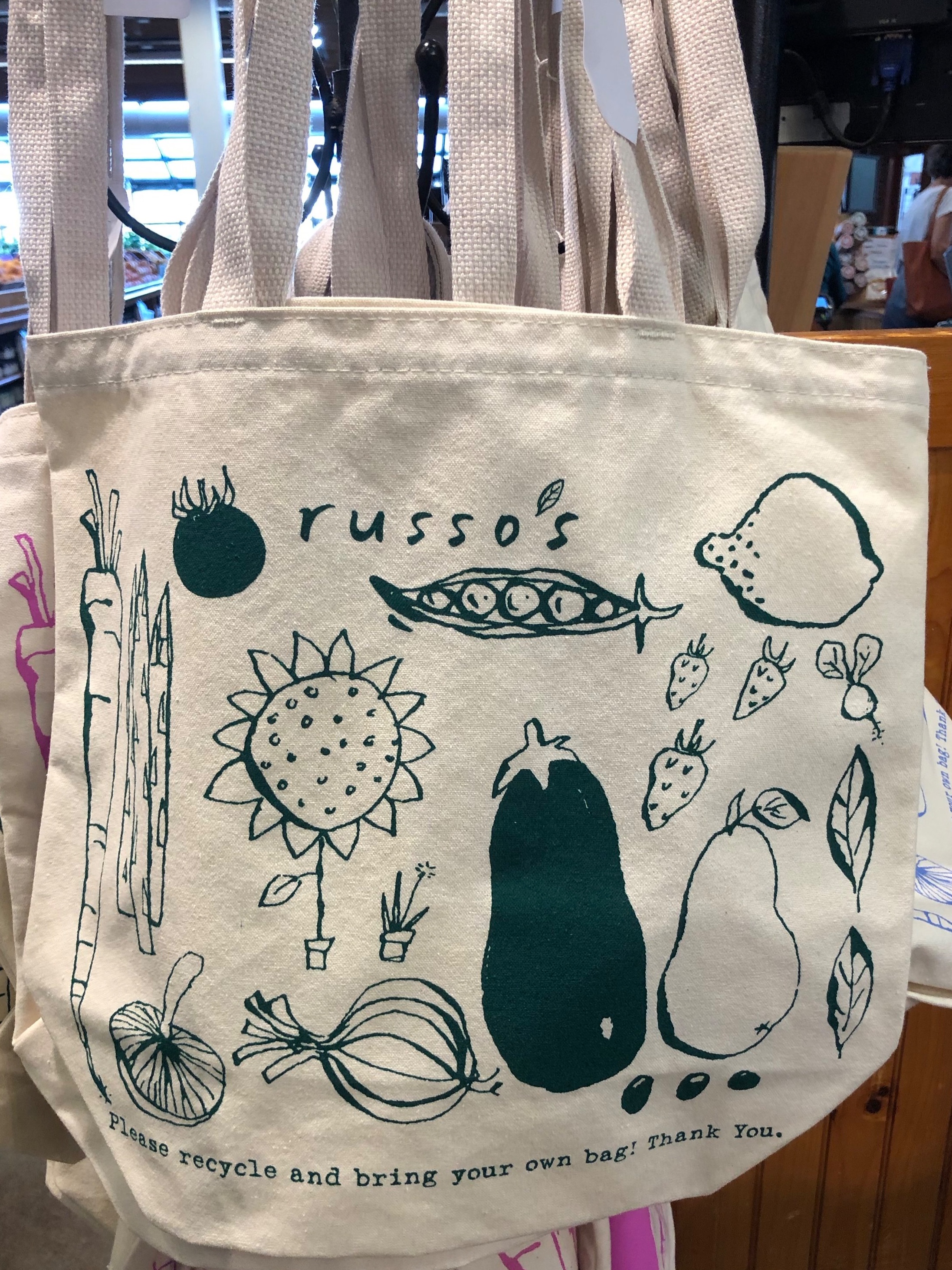 Our newest Russo’s Tote Bag color for fall!