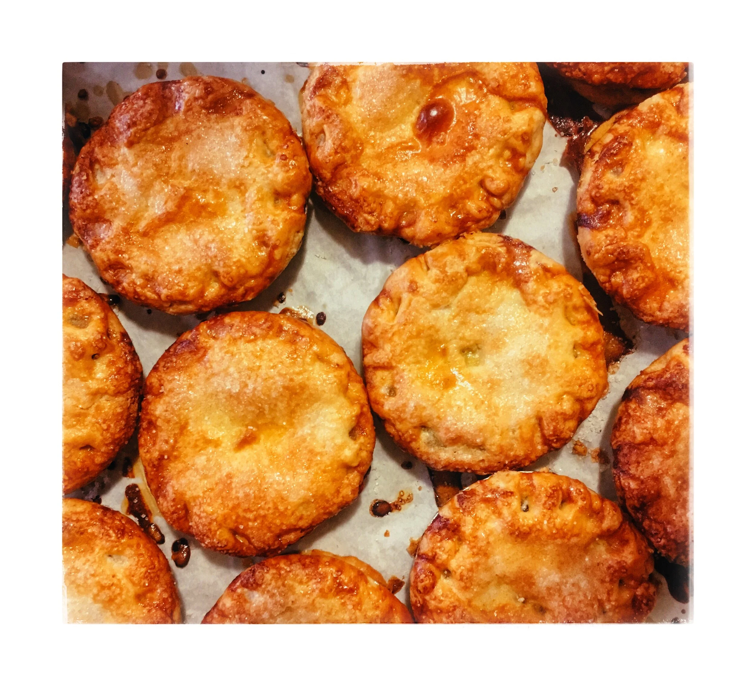 Fresh baked mini apple pies from our bakery! Place your special order today at 617-923-1500.
