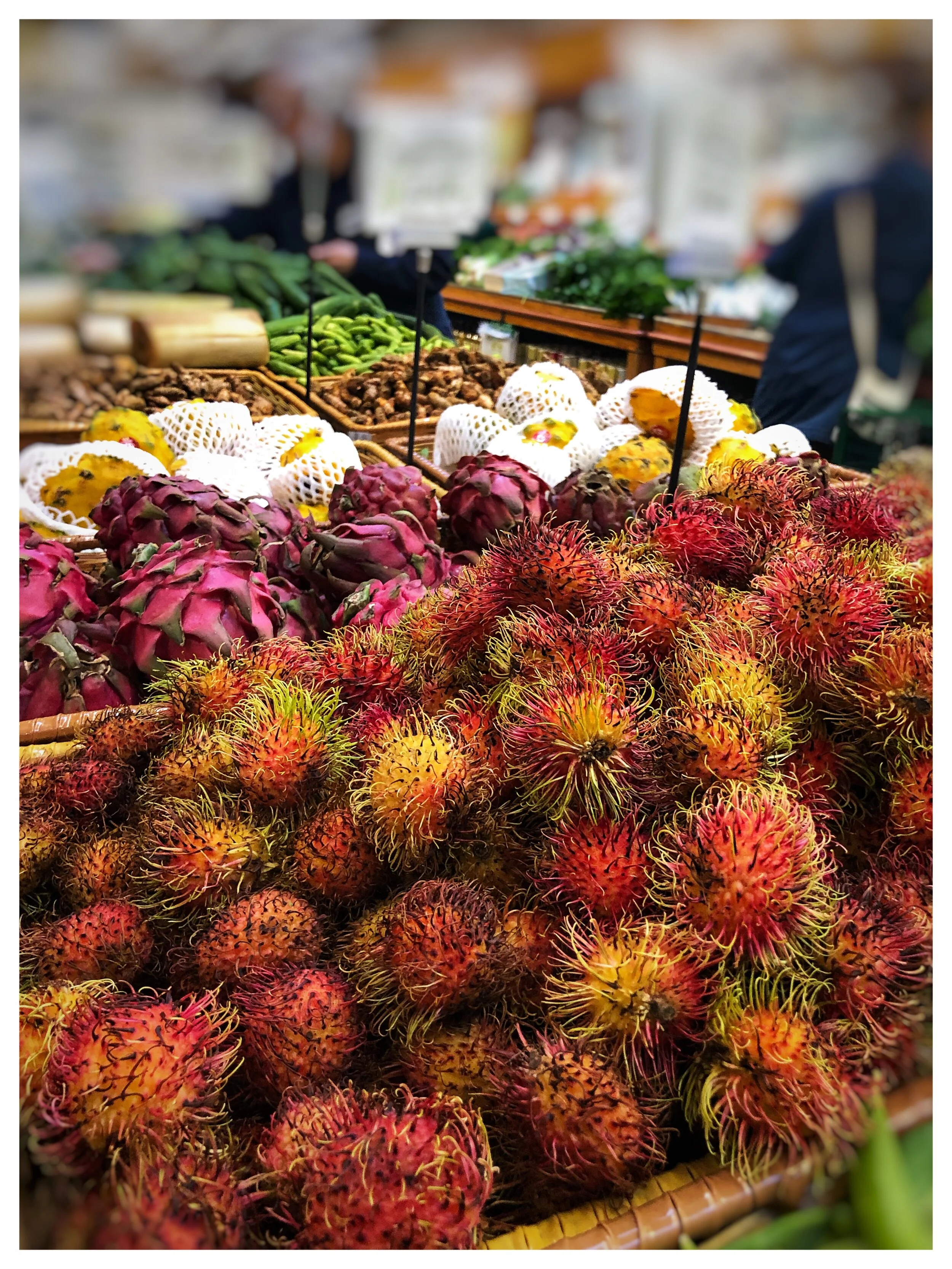 We have sweet rambutan fruit in our store. Try something new!