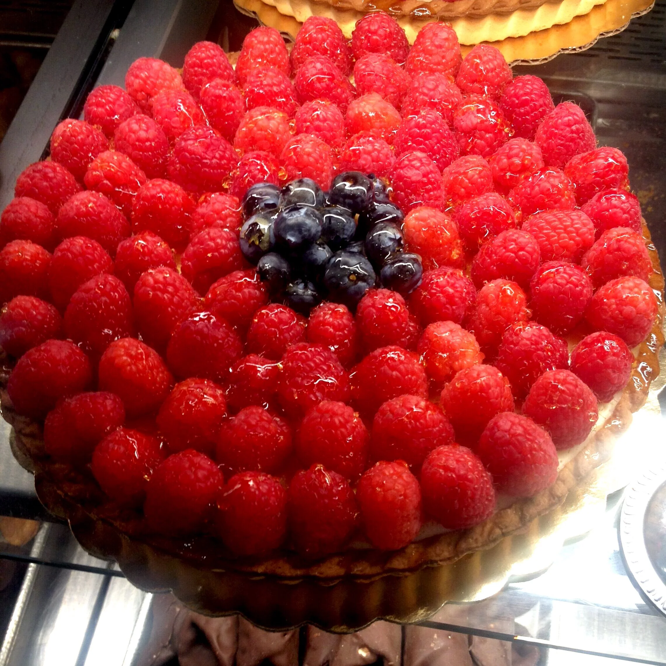 Enjoy a fresh handmade berry tarts from our bakery.