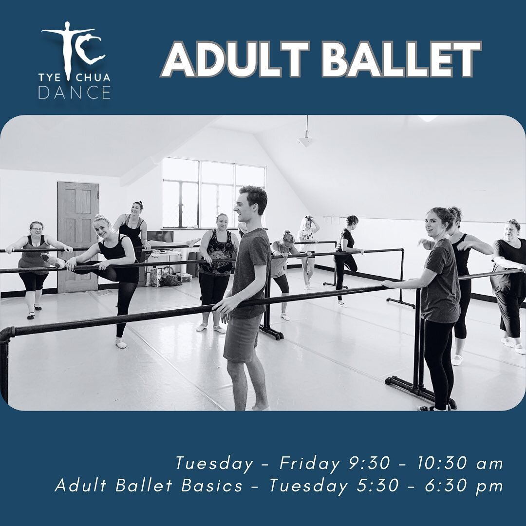 Ok Kalamazoo!!! We see you filling up our Adult Ballet classes and we 👏🏼 are 👏🏼 loving it!!! 💥 

Due to the overwhelming response, we have added two more adult ballet classes each week for our Summer Season!

Adult Ballet Basics will meet Tuesda