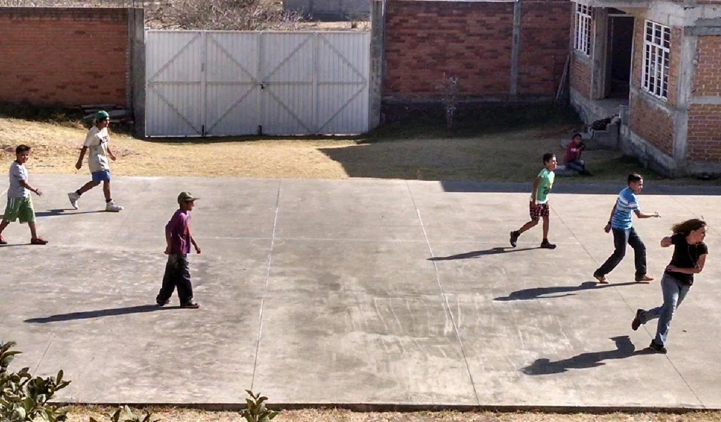 Kids playing at the Victory Center