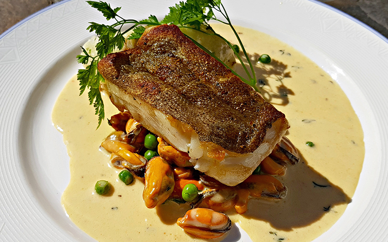 Oh my cod! It's back on the menu...