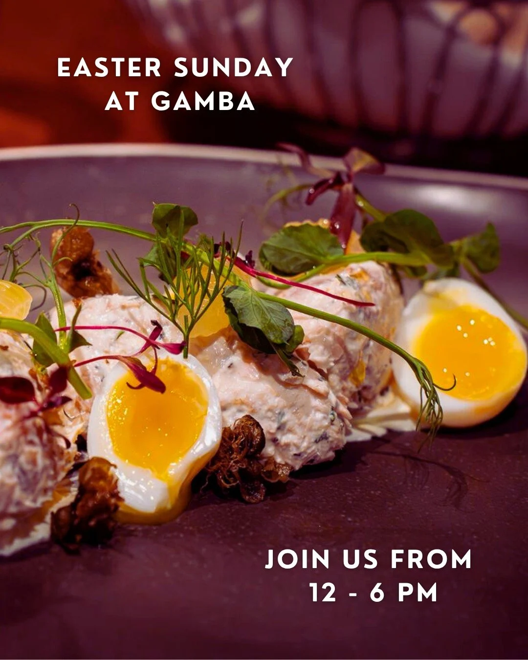 Shell-ebrate Easter Sunday at Gamba 🦞

Creative seafood excellence, curated wine list, and a relaxed atmosphere make the perfect setting for unhurried family gatherings. 

Book your table online. Website link in bio @gambaglasgow

Or call 0141 572 0