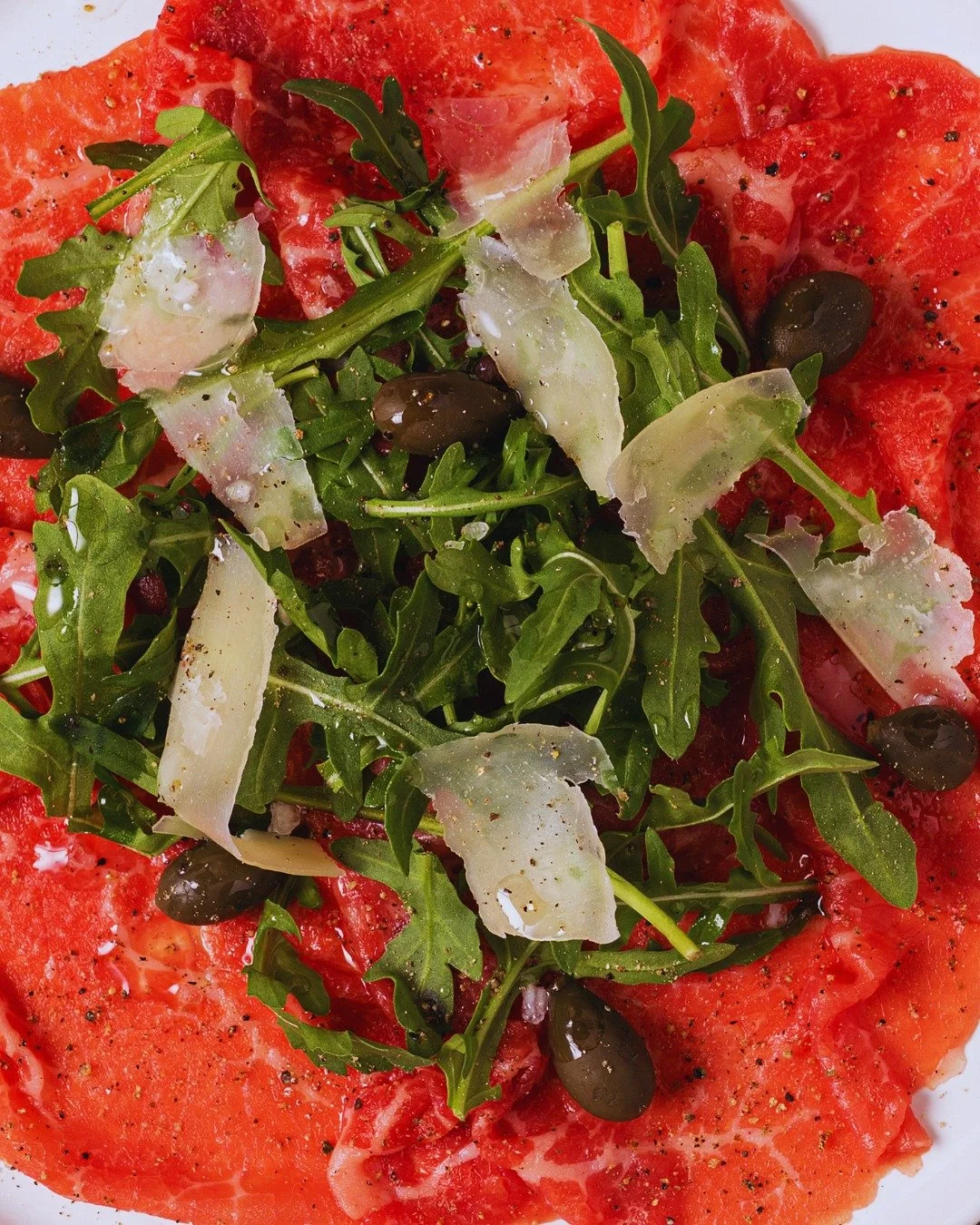 Gamba Saturdays aren't only about seafood. 

Carpaccio of Beef with rocket and parmesan is one of the superb starters on our Saturday lunch menu.🥩 

Served noon to 6 pm. 

2 Courses &pound;40. 3 Courses &pound;45

Includes 125ml glass of C&ocirc;tes