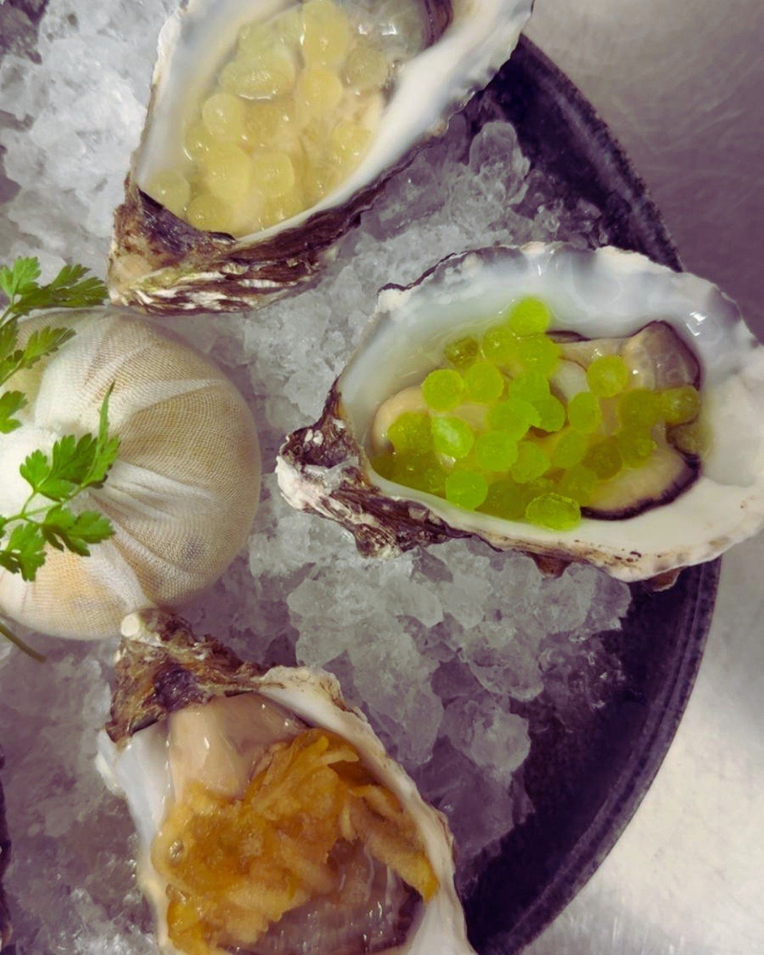 Ahh, Shucks! 🦪

Served over crushed ice, our Lindisfarne Rock Oysters are as fresh as they come. 

Enjoy them naturally, or choose from golden balsamic &amp; apple, limoncello, or vibrant Midori ice pearls. 

Three delicious and non-overpowering way