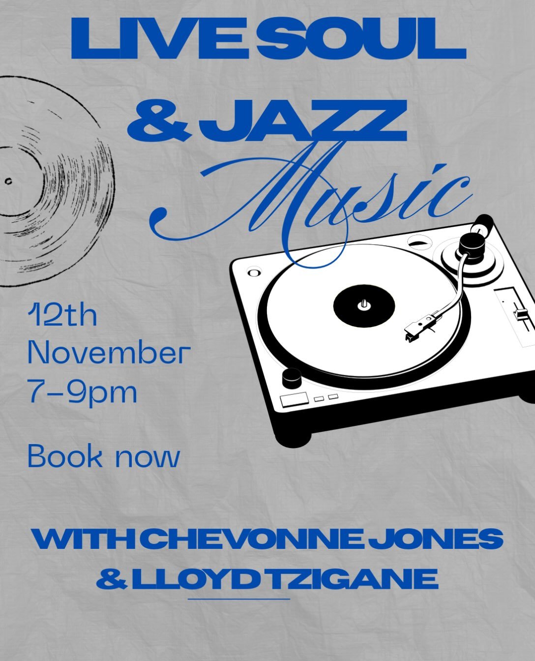 Join us on the 12th of November for our next live Jazz music night. Book now on our website.

#gambaglasgow #glasgow #seafoodrestaurant