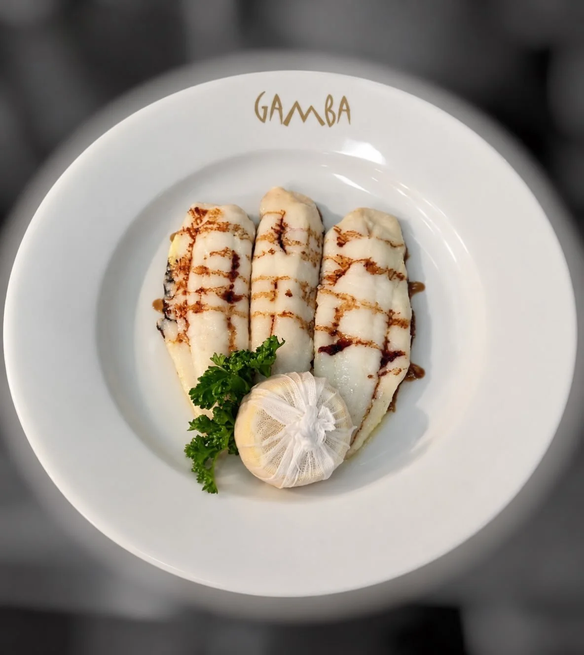 Join us at Gamba for our Saturday Menu 3 courses for &pound;45 including a glass of wine. 

Pictured main course 
Simply Grilled Lemon Sole with Garlic Sweet Soy Sauce 

Book a table at gamba.co.uk (last booking at 5.45pm) 

#Gambaglasgow #glasgow #s