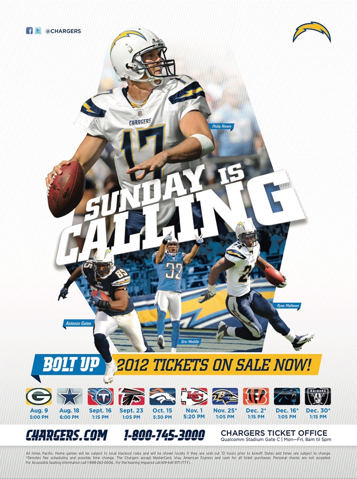 san diego chargers football tickets