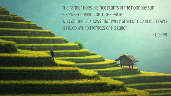 Poem and translation from Every Grain of Rice (Page 6)