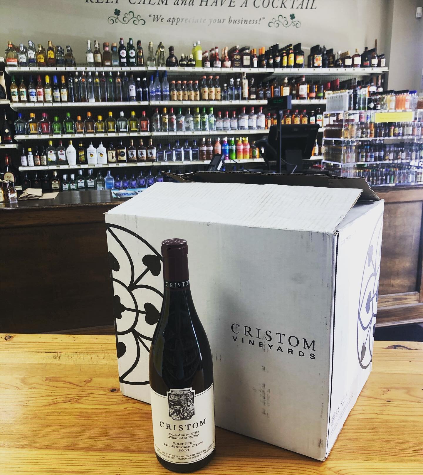 New shipment of @cristomwine Cristom Vineyard's Mt Jefferson Cuvée in this week. For many years this has consistently been my favorite, versatile, Pinot. Perhaps because of 20 year friendship with owner @vinochris , or because it comes from my Orego