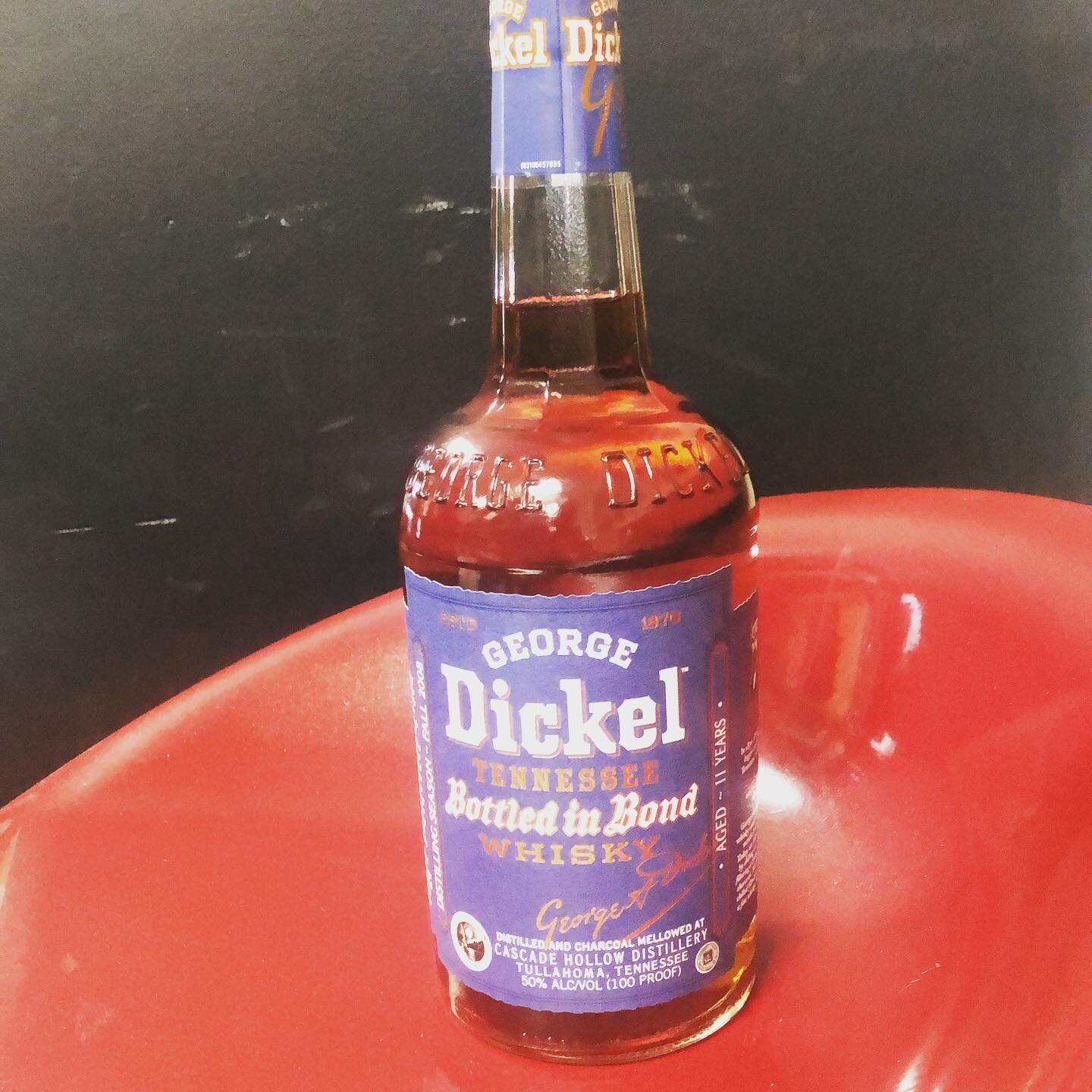 Allocated alert! 🚨. George Dickel Bottled in Bond. 1 bottle going on the shelf at Daniel Island store. First come, first drink! Only 15 bottles in the Charleston area.