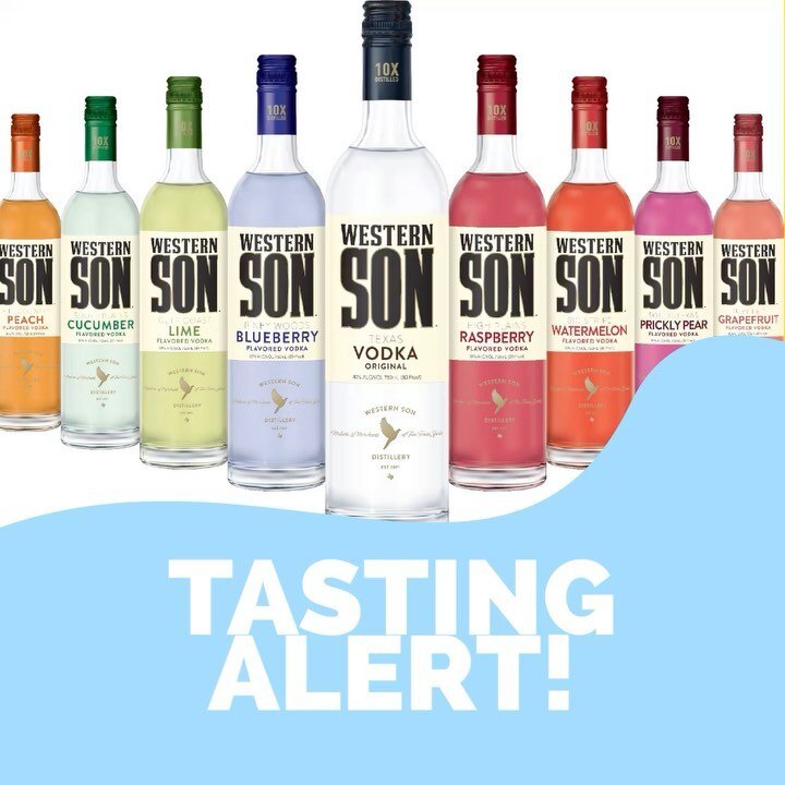 A lot of tastings happening this weekend! Stop by one of our 3 locations for a free taste to get your weekend off to a good start☀️