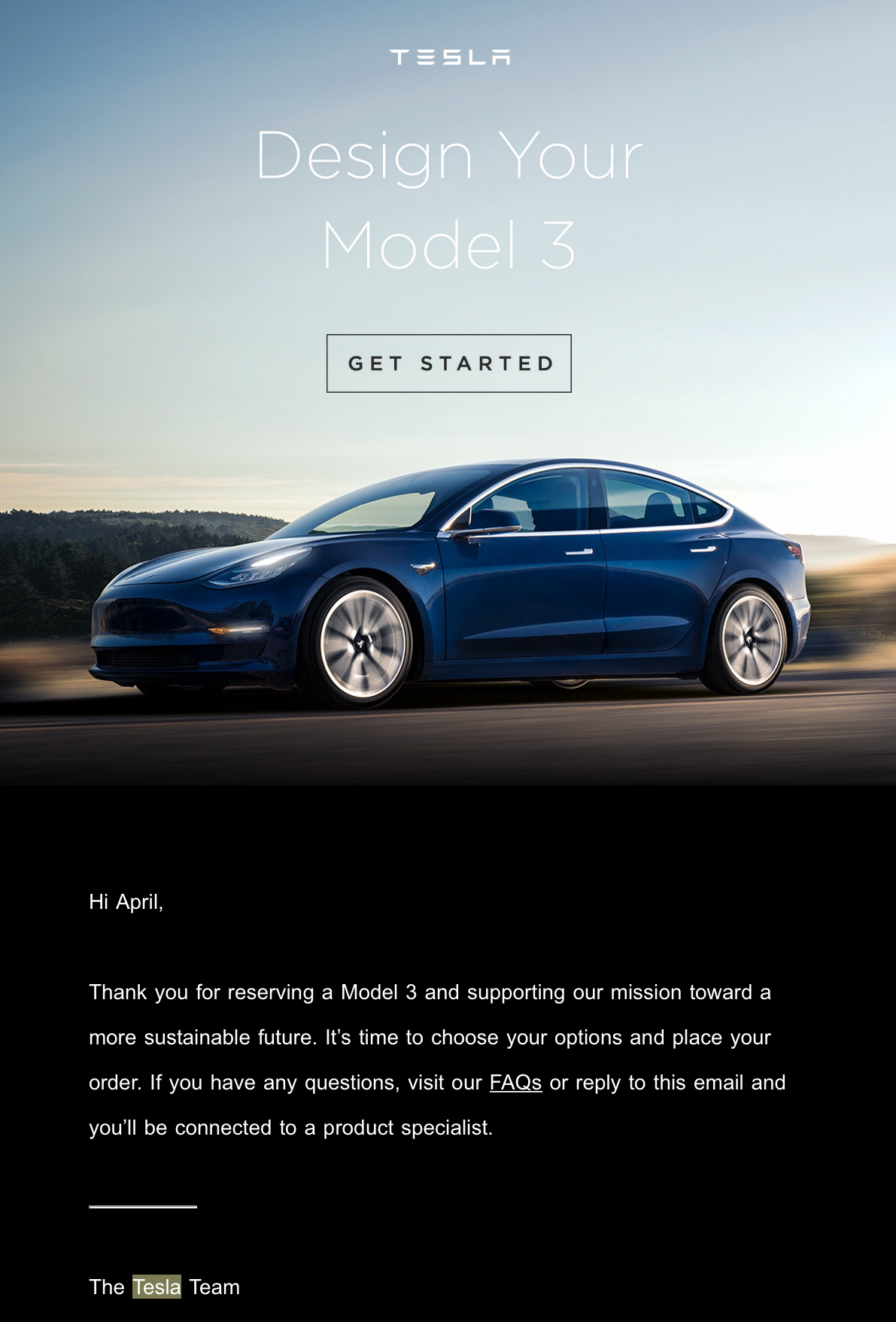 Ordering My Tesla Model 3