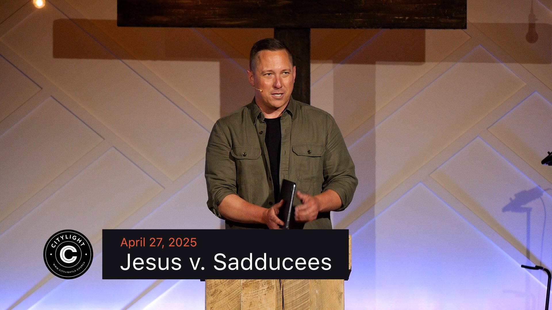 Jesus v. Sadducees