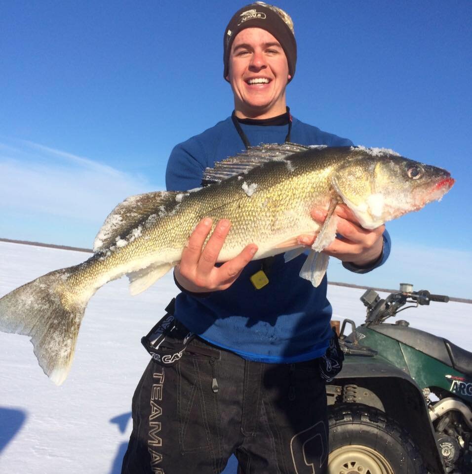 Upper Red Lake 27 - 28” walleye.