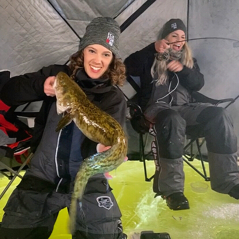 Burbot is a popular species at Wekusko Falls