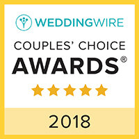 Mary Maisey-Ireland, Recipient, 2018 WeddingWire Couples' Choice Award, 2018
