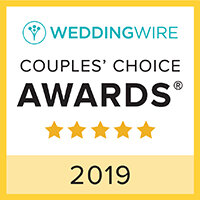 Mary Maisey-Ireland, Recipient, 2019 WeddingWire Couples' Choice Award, 2019