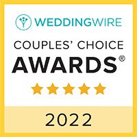 Mary Maisey-Ireland, Recipient, 2021 WeddingWire Couples' Choice Award, 2022