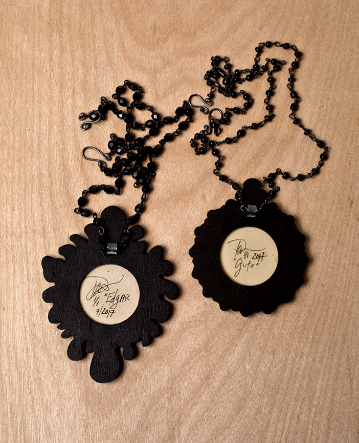 illustrated pendant