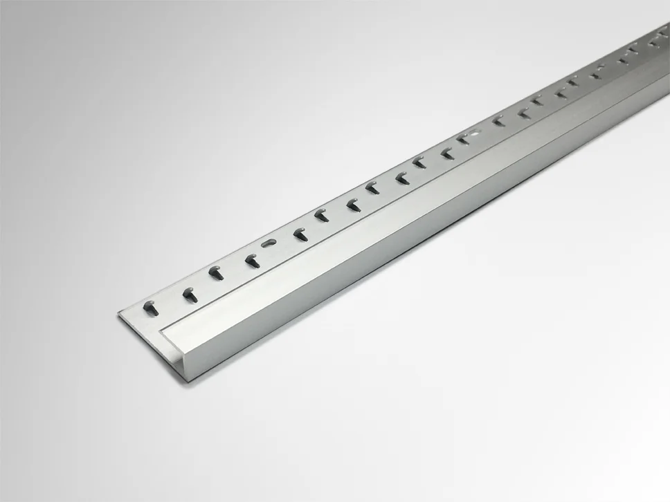 Square Edge Matt Silver