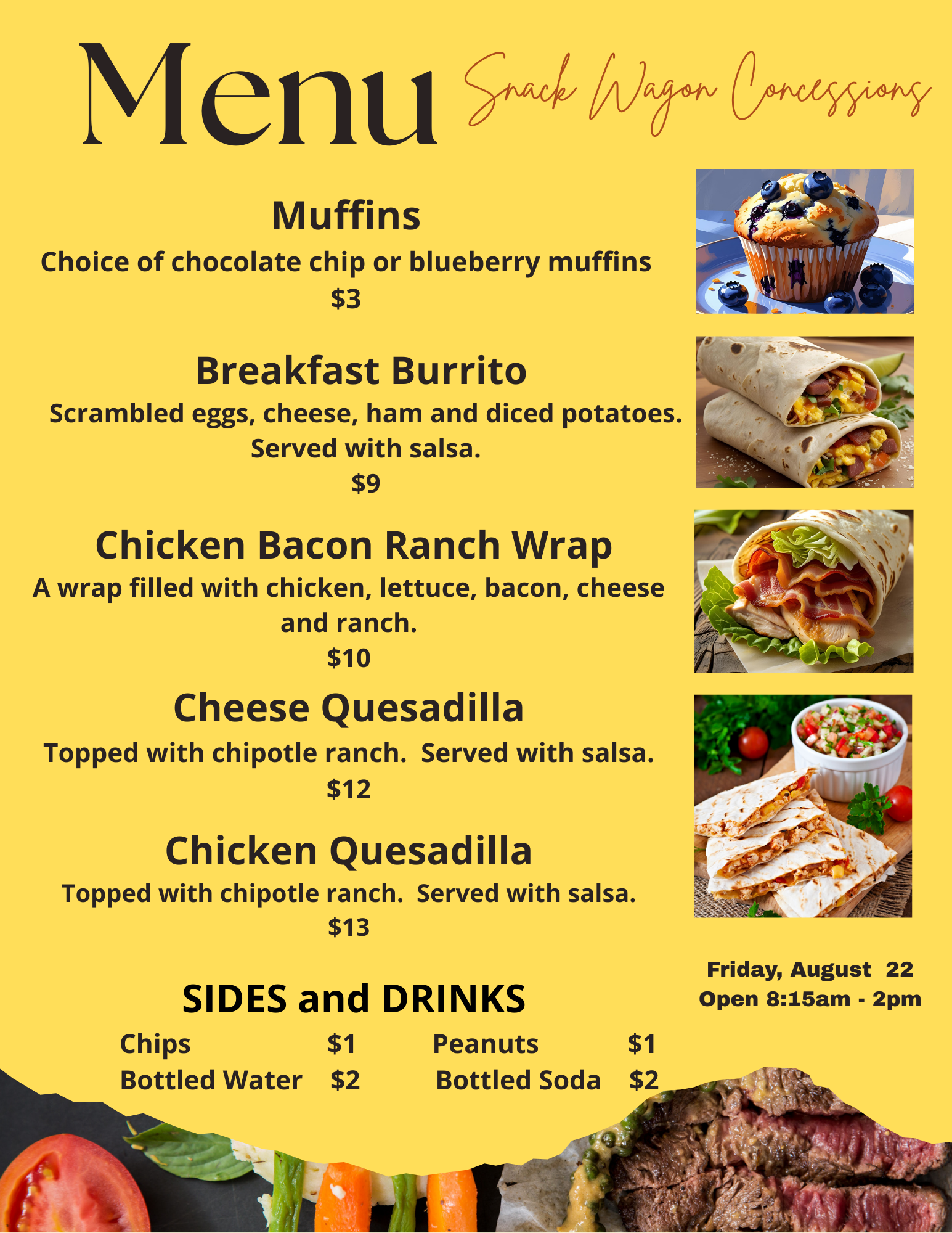 Catering — Snack Wagon - Event Planning