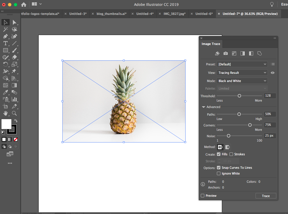 Lauren Aloia Designs Squarespace Web Designer How To Edit A Jpeg Image Using Adobe Illustrator