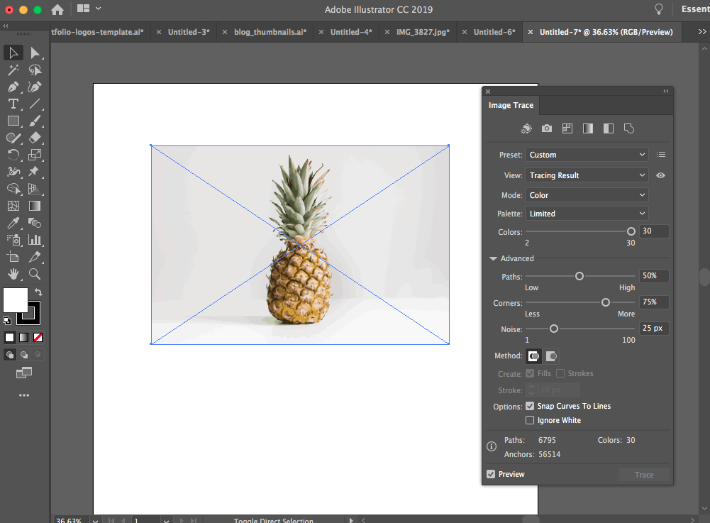 Lauren Aloia Designs Squarespace Web Designer How To Edit A Jpeg Image Using Adobe Illustrator