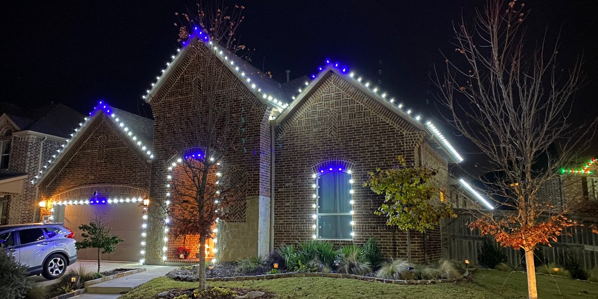 Christmas Lights Installation Company in Weatherford — Grants Outdoor ...