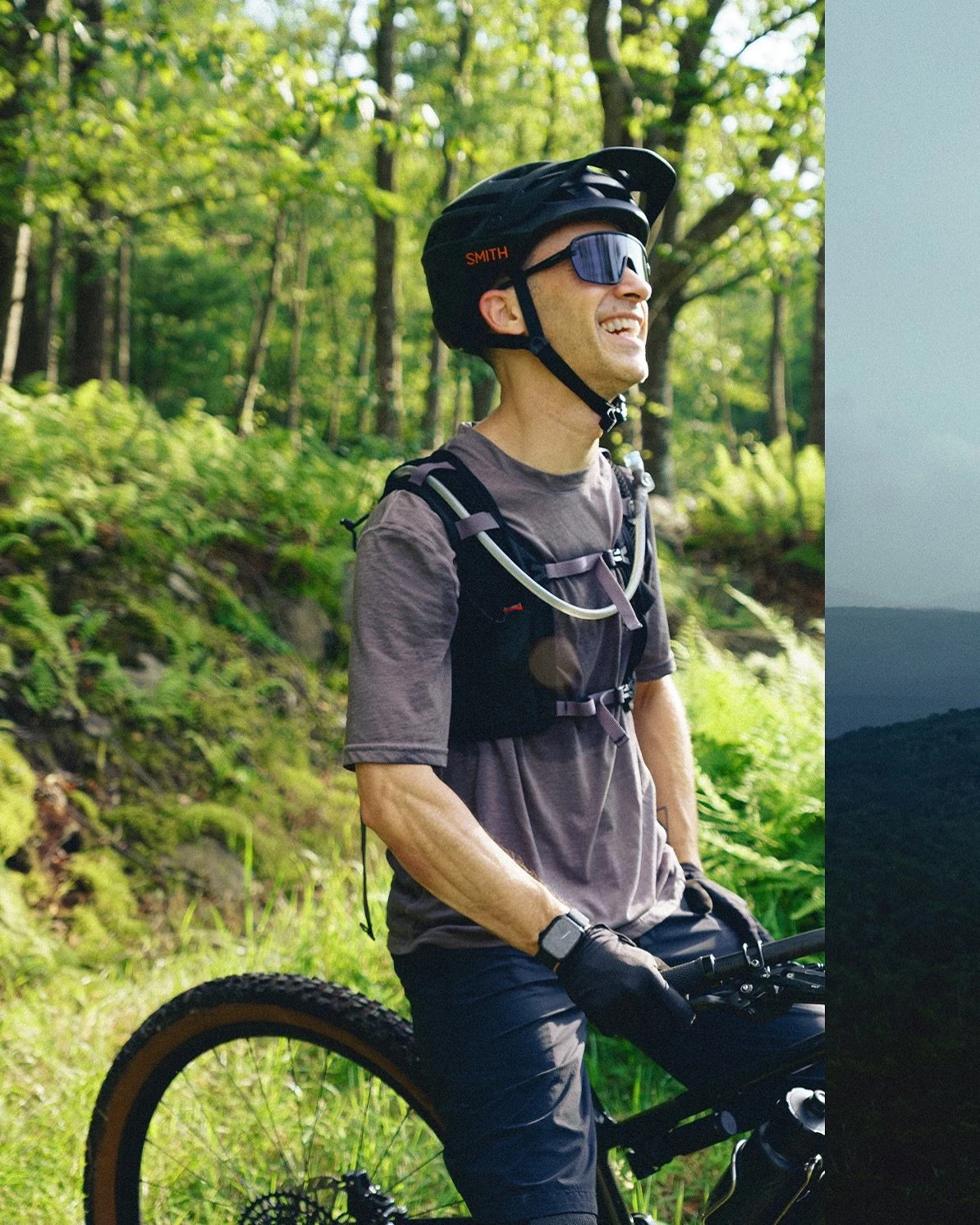 Summer in the mid-Atlantic forests is hot and humid. Rain comes and goes. Sometimes it&rsquo;s hero dirt. Sometimes it&rsquo;s slick. Either way, you&rsquo;re getting soaked, because you will sweat&hellip; a lot.

So it&rsquo;s essential to carry eno